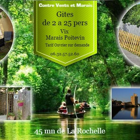 Contre Vents Et Marais Villa Vix  Exteriör bild